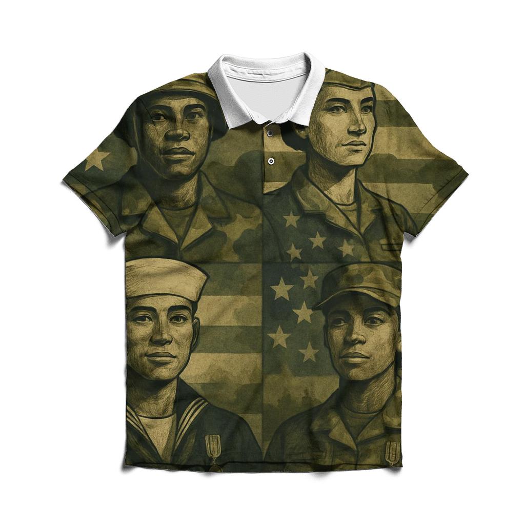 Comrade Horizon custom polo shirts