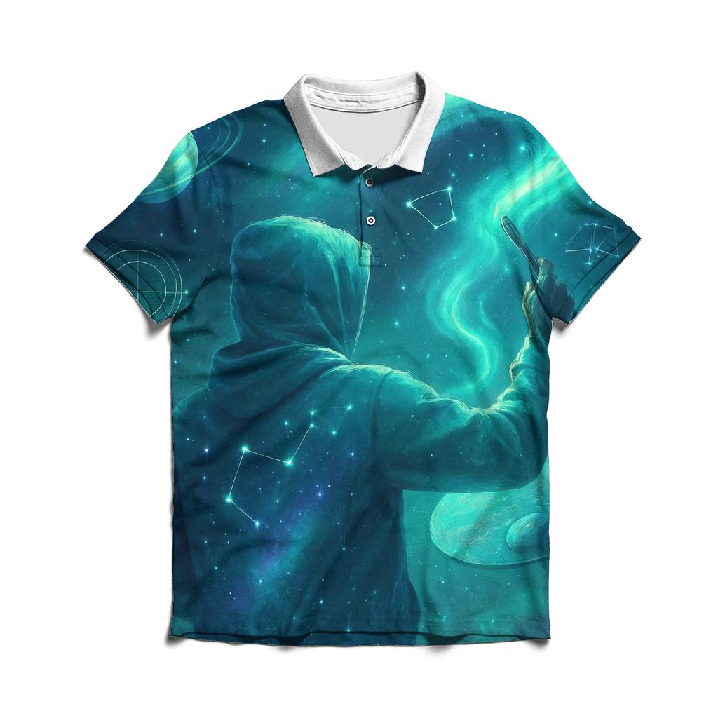 Aurora Cartographer casual sports polo shirts