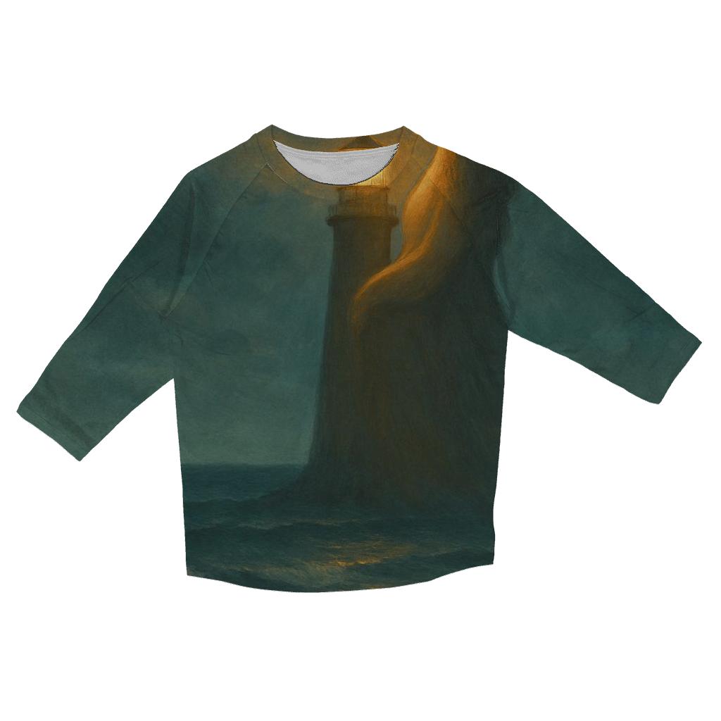 Lighthouse Heart Her Love On The Distant Shore fashion 3/4 sleeve shirts