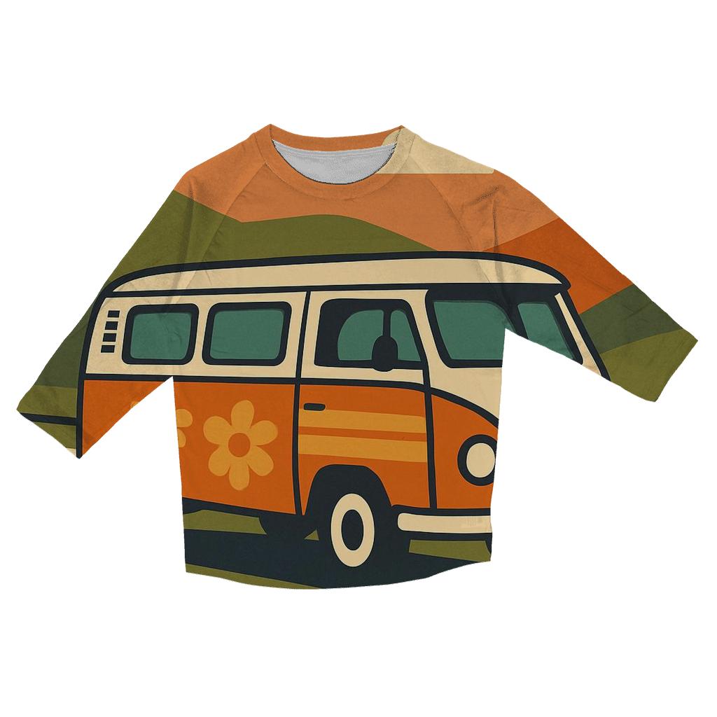 Groove Bus Highway stylish quarter sleeve tops