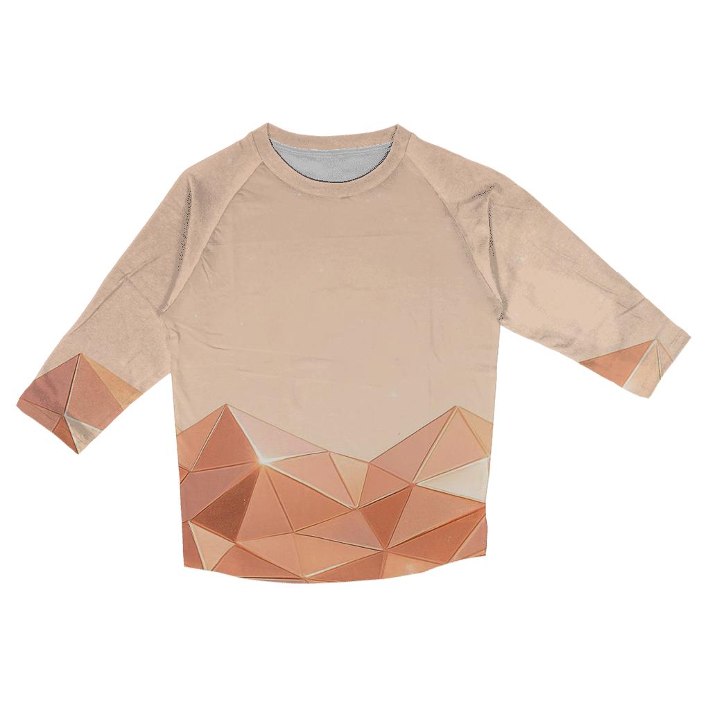 Gilded Prism Horizon personalized 3/4 sleeve tees