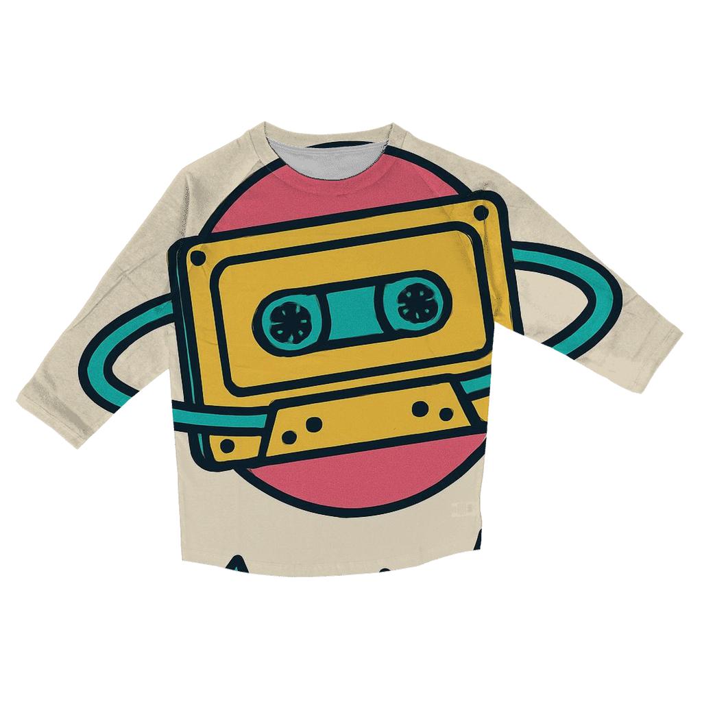 Cosmic Mixtape Orbit personalized 3/4 sleeve tees