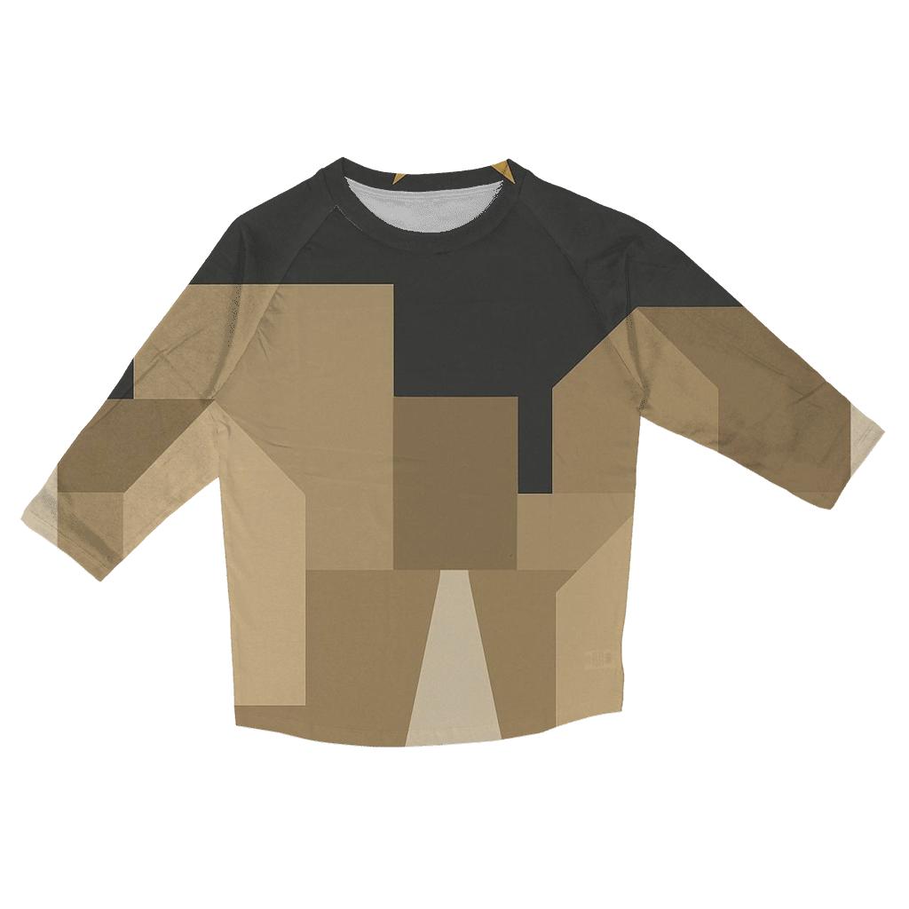 Midnight Bethlehem Geometry stylish quarter sleeve tops