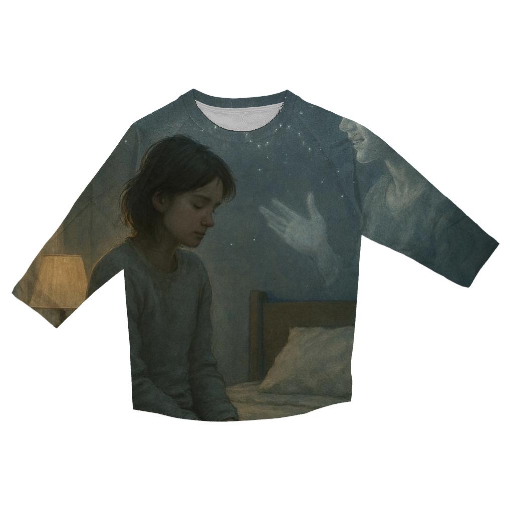 Echoes In The Starlit Room The Memory Of Her Voice personalized 3/4 sleeve tees