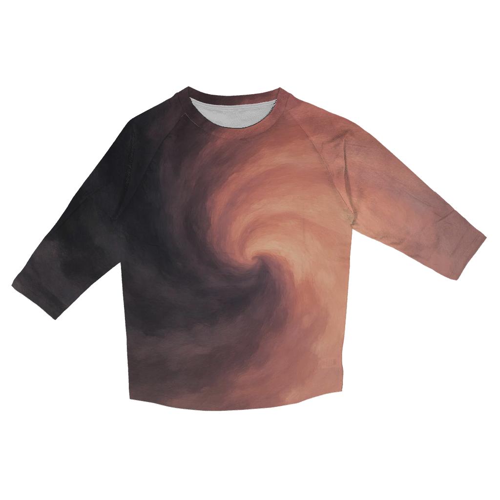 Blush Storm Gradient designer 3/4 sleeve blouses