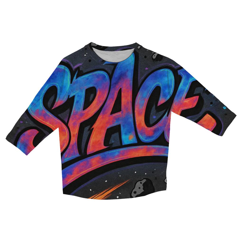 Galactic Graffiti Flow custom 3/4 sleeve shirts