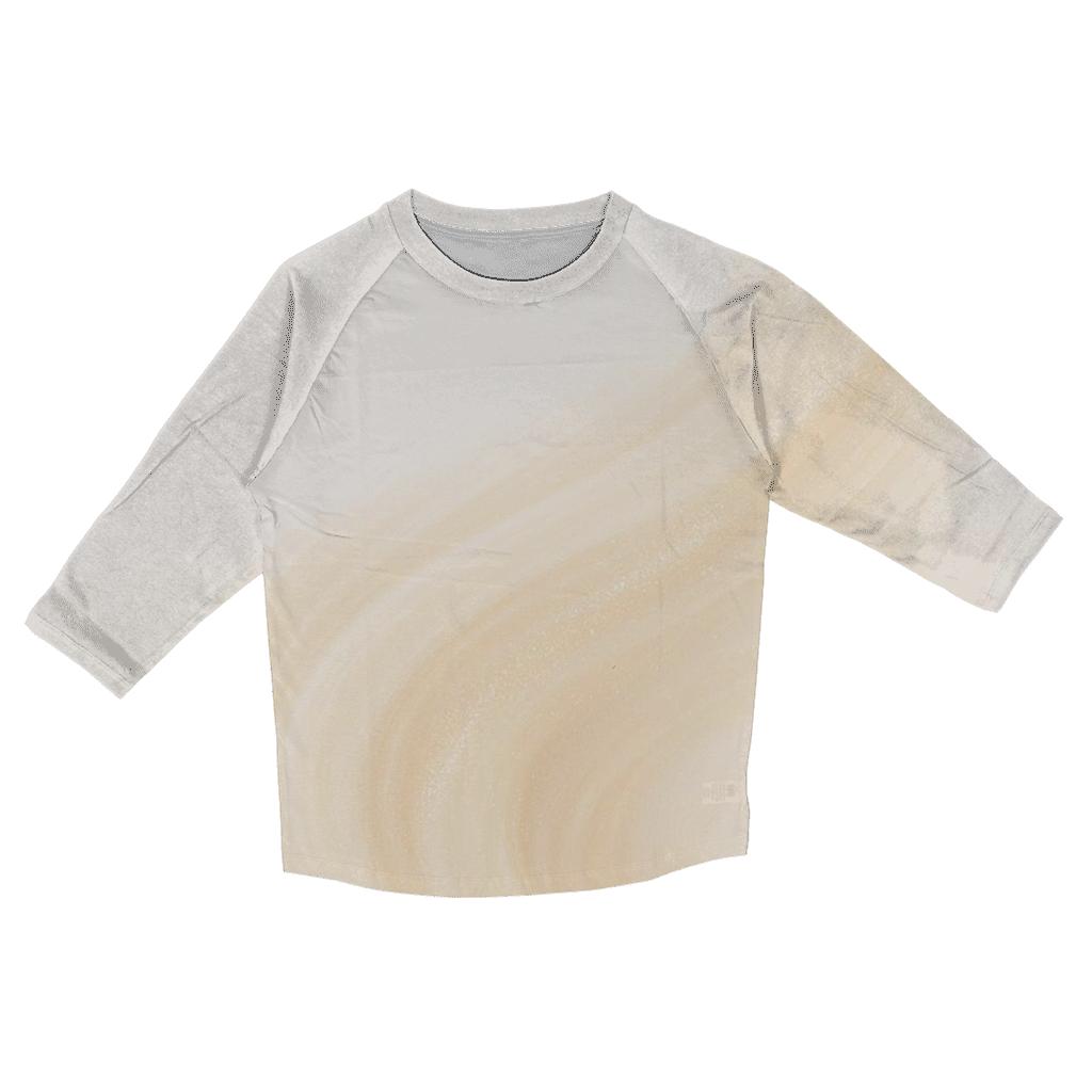 Champagne Aurora Plume personalized 3/4 sleeve tees