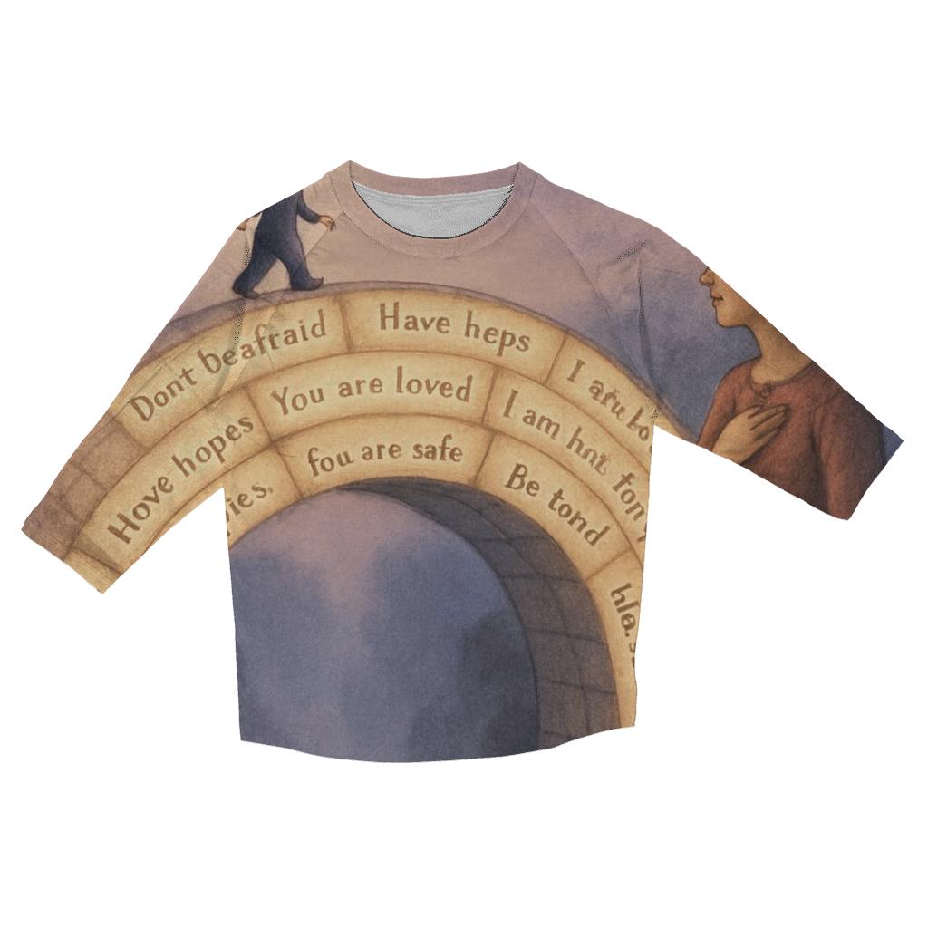 The Bridge Of Her Stories Crossing From Fear To Courage stylish quarter sleeve tops