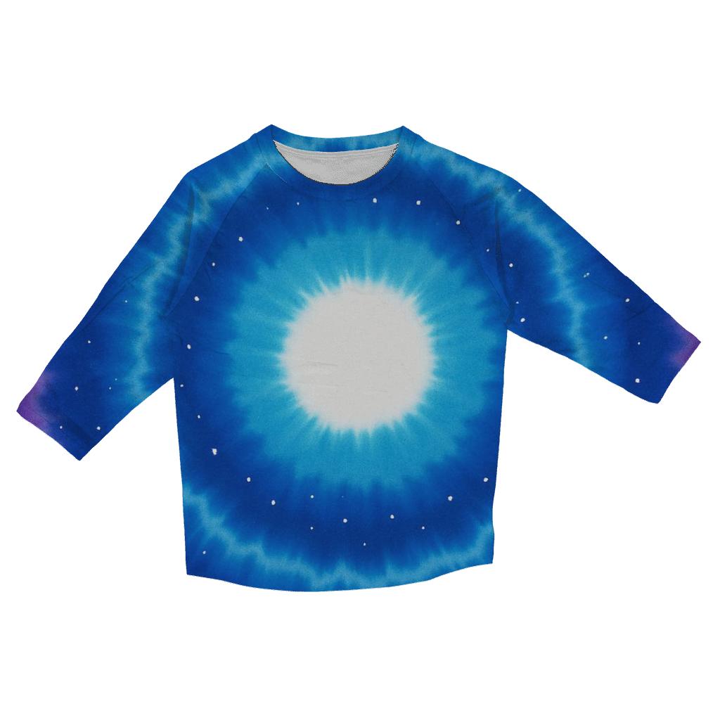 Galactic Ripple Bullseye Rings personalized 3/4 sleeve tees