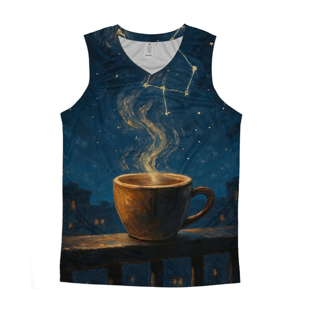 Starlight Steam Constellation personalized athletic tanks