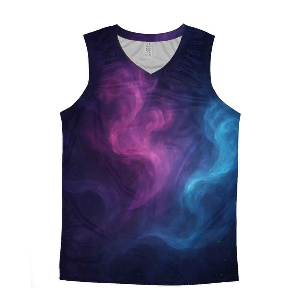 Nebula Silk Gradient casual summer tank tops