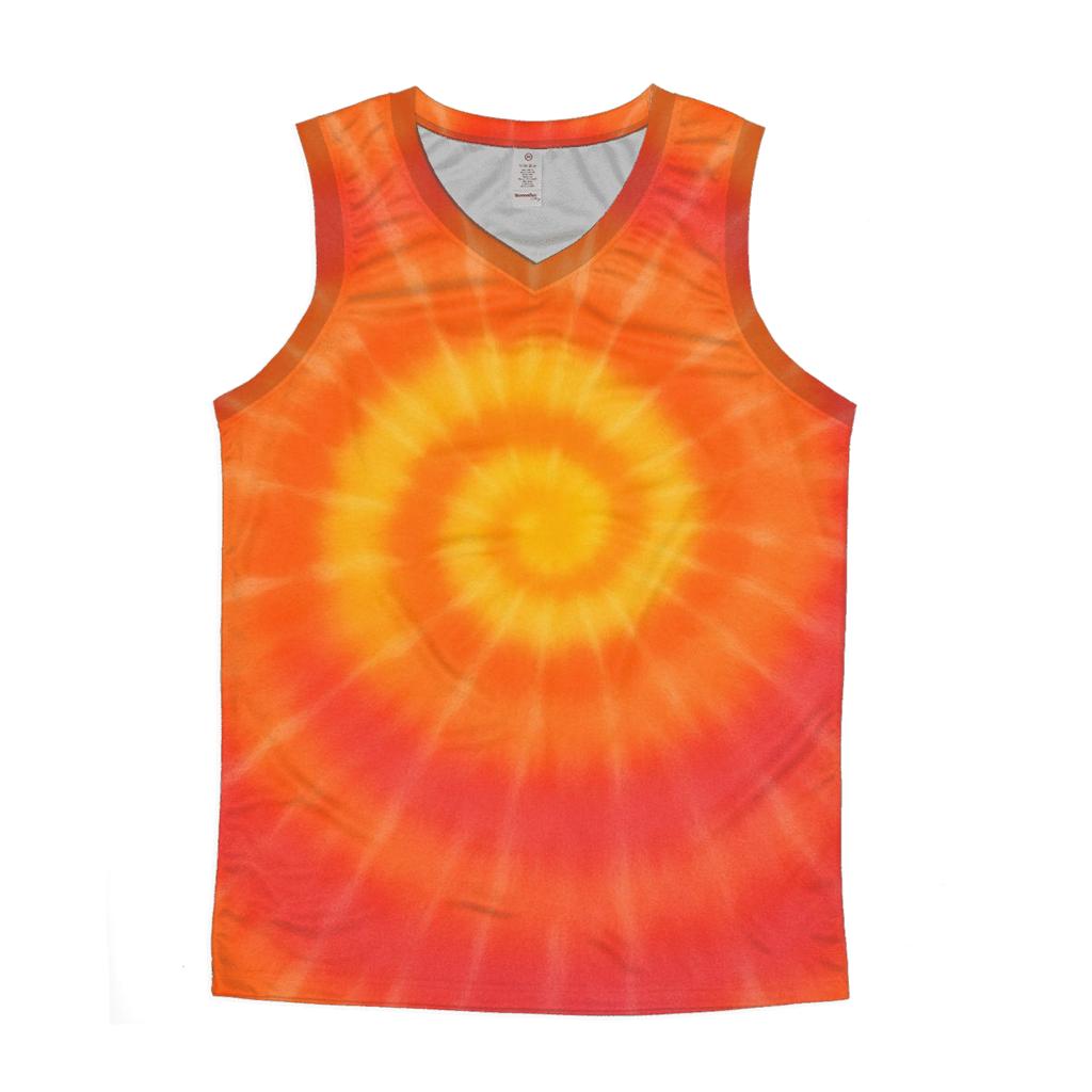 Solar Citrus Spiral Bullseye custom tank tops