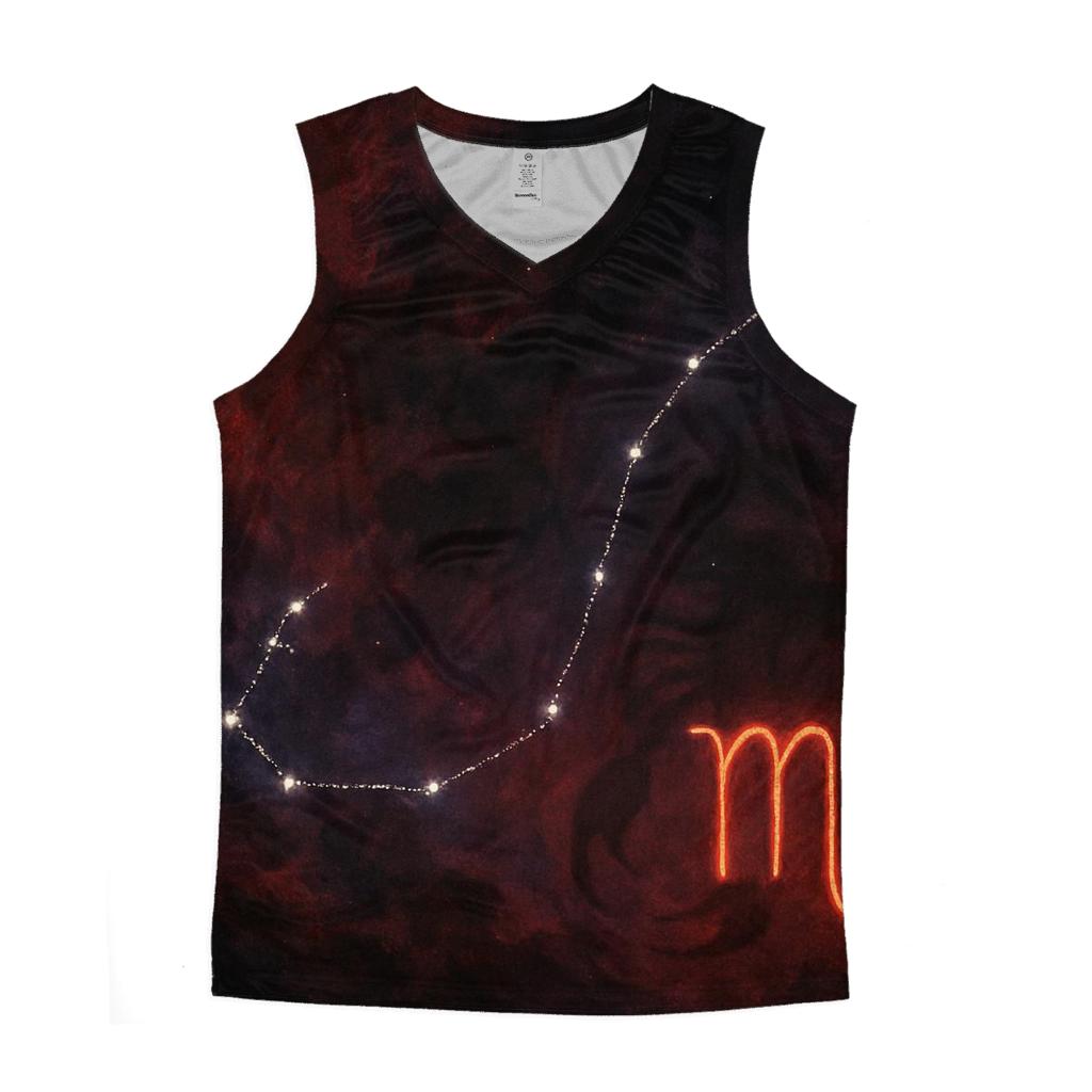 Scorpio Nebula Stinger Emblem sports performance tank tops