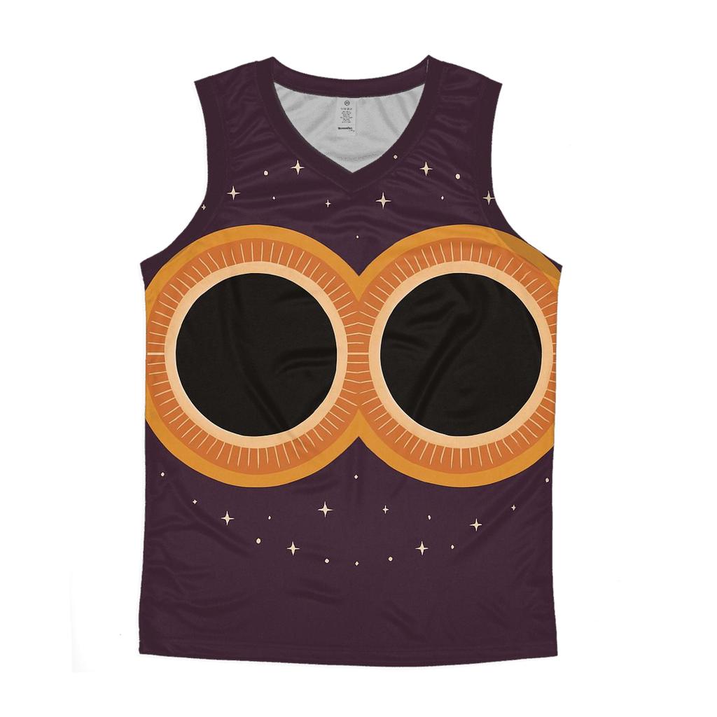 Binary Eclipse Double Corona designer workout tanks