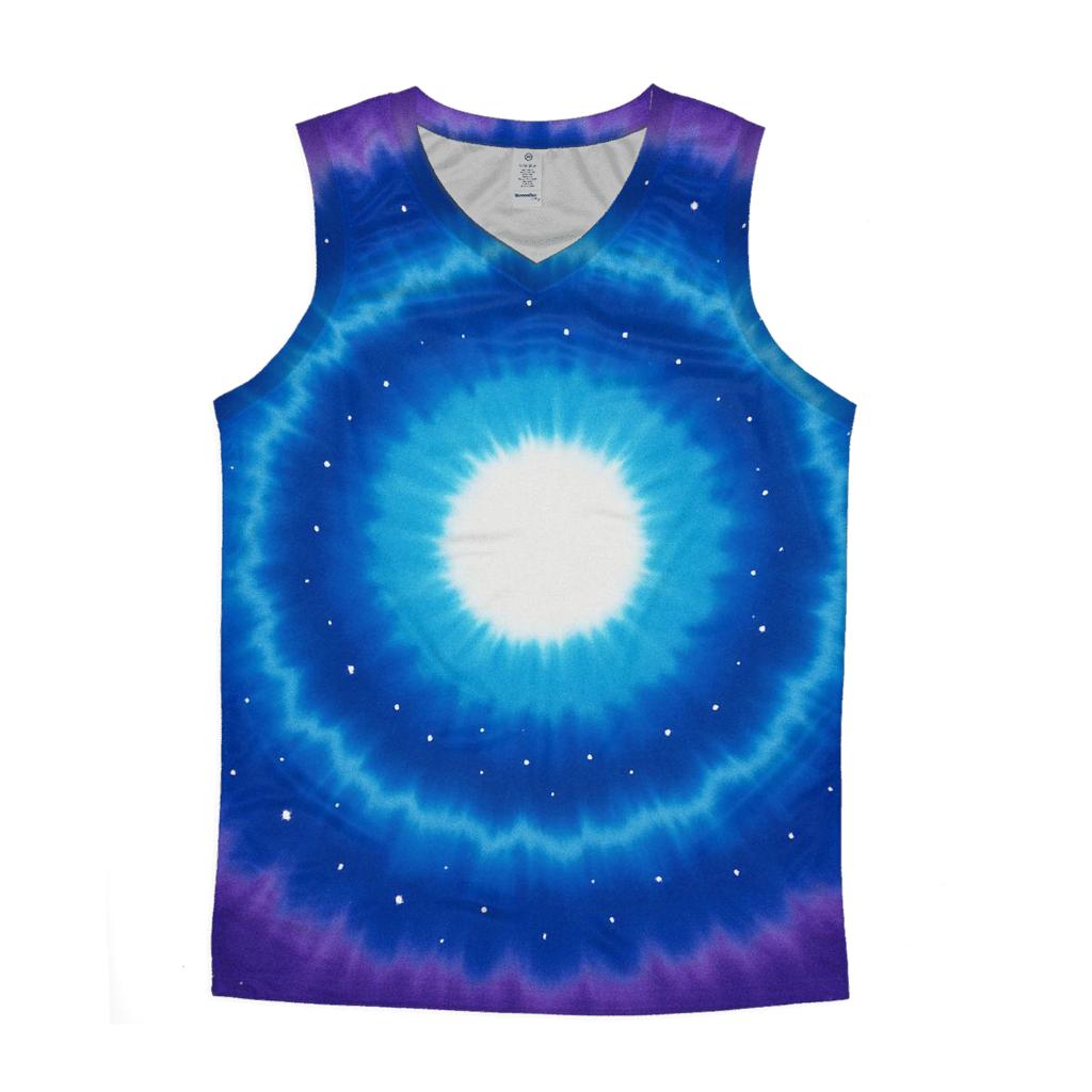 Galactic Ripple Bullseye Rings stylish racerback tanks