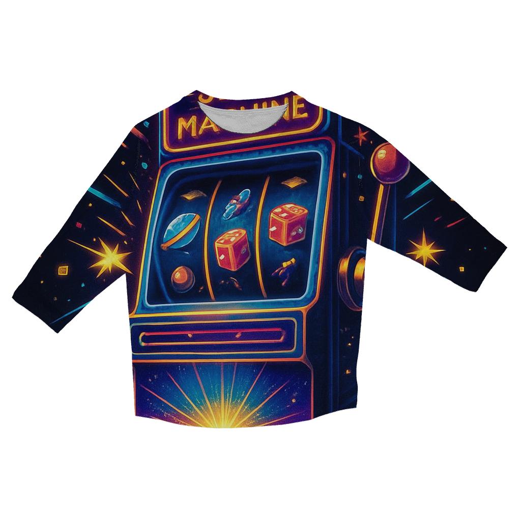 Stargazer Slot Machine trendy 3/4 sleeve tops