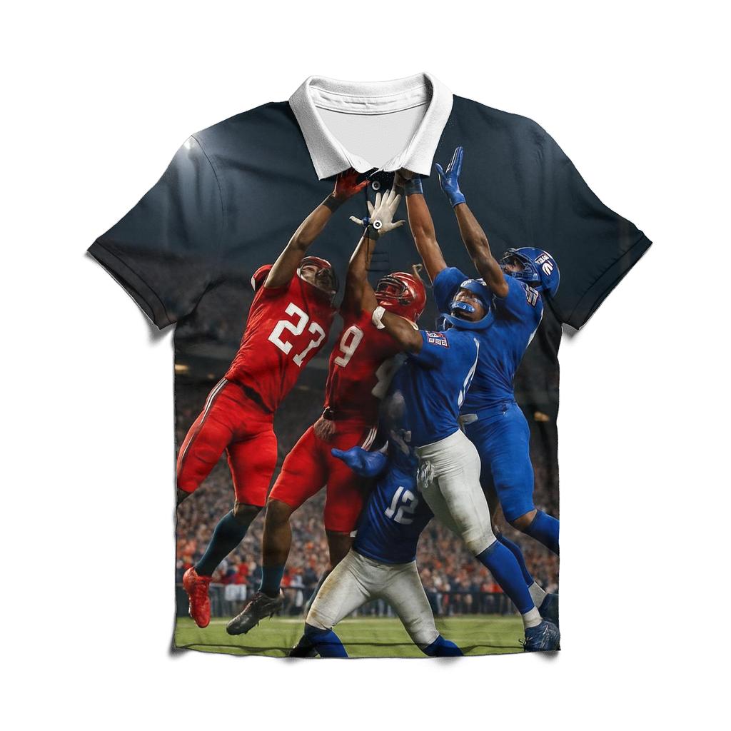 Final Second Hail Mary Between Braves And Cubs designer slim fit polos