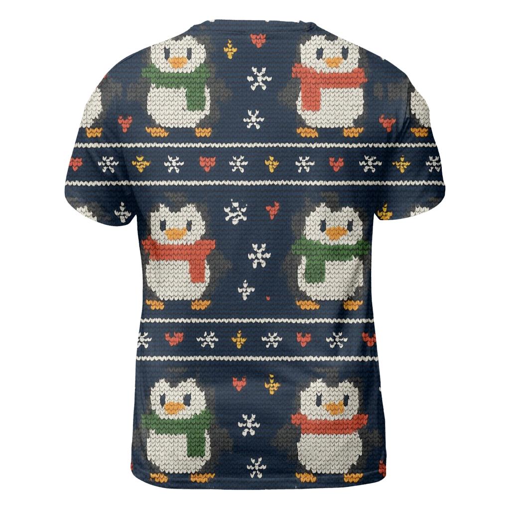 Polar Penguin Parade Bands Design trendy printed shirt styles