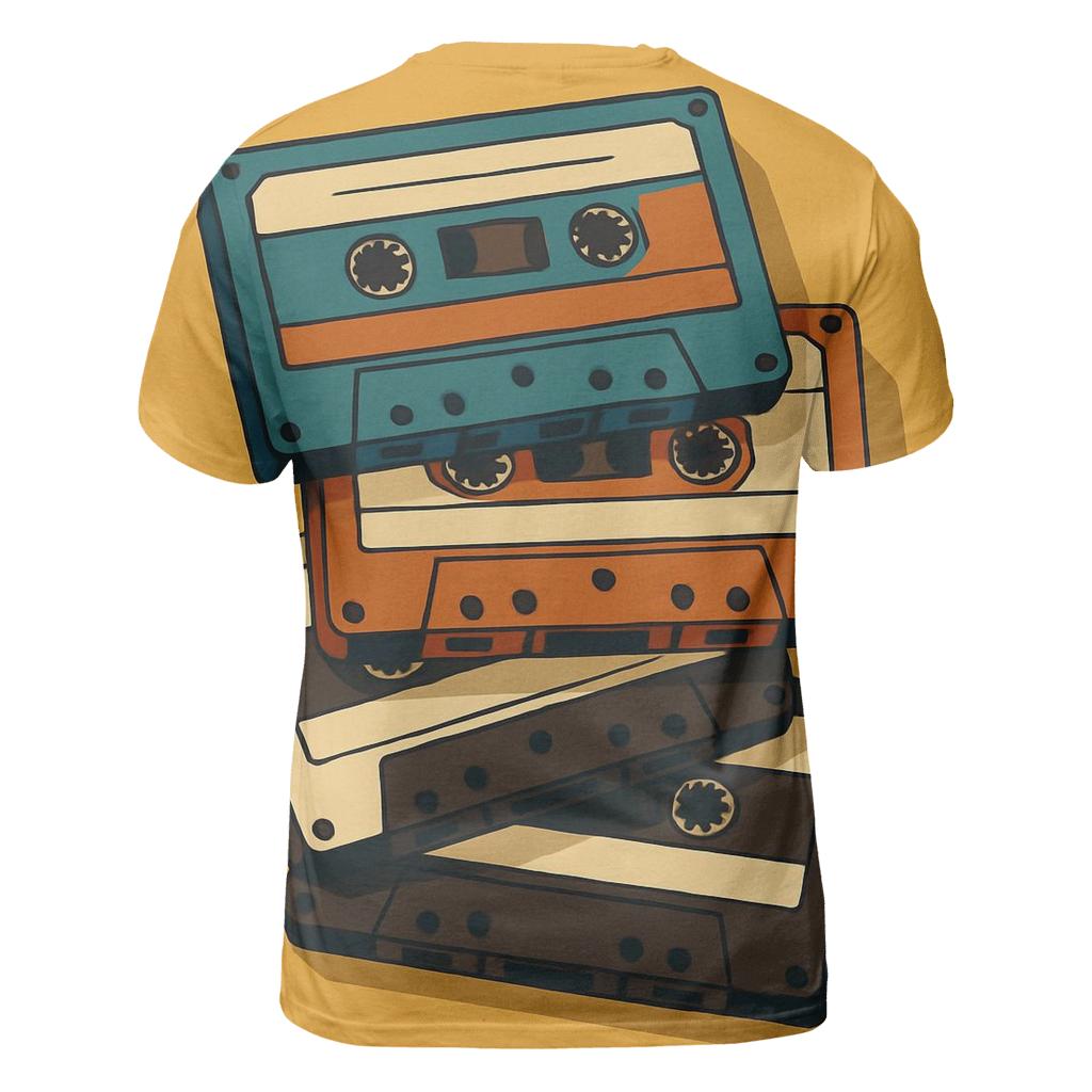 Cassette Mixtape Memories custom all-over print shirts