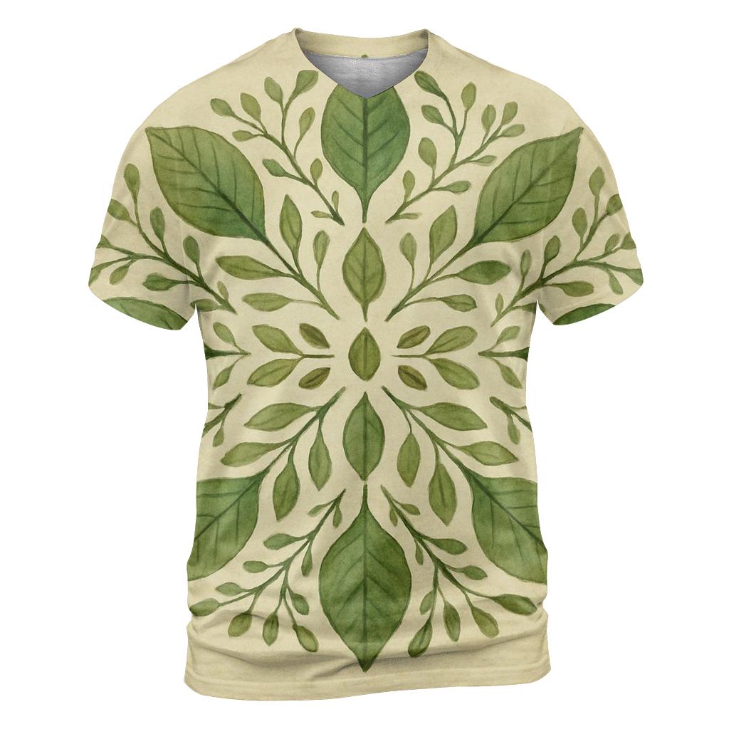 Forest Breath Mandala trendy printed shirt styles