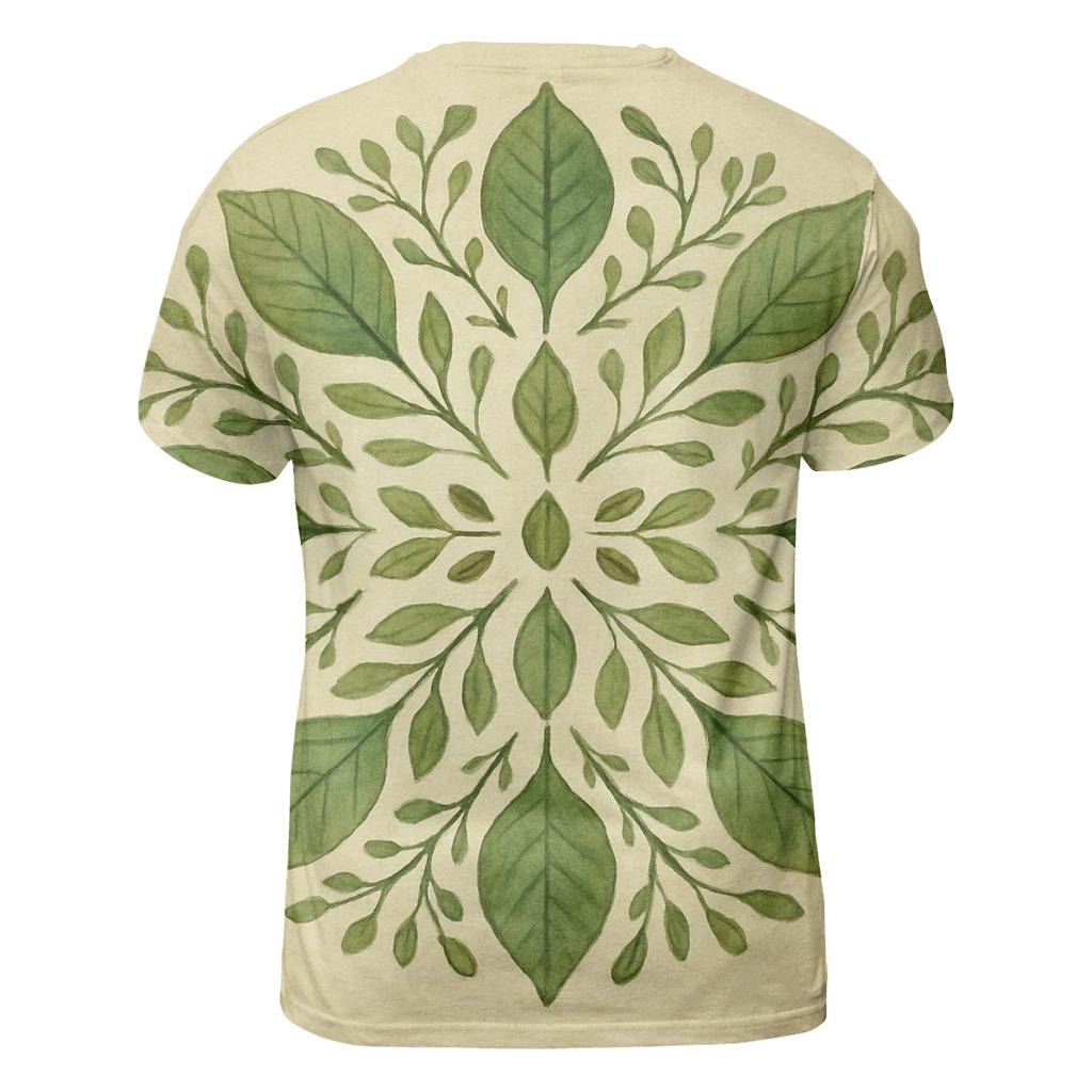 Forest Breath Mandala trendy printed shirt styles