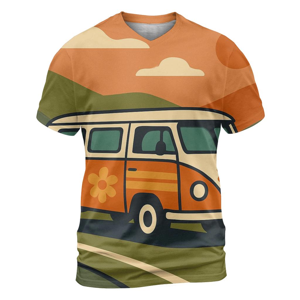 Groove Bus Highway designer pattern shirts