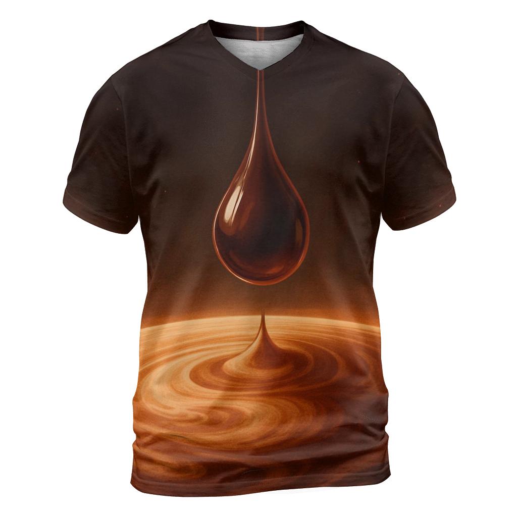 Gravity Drip Horizon statement graphic shirts