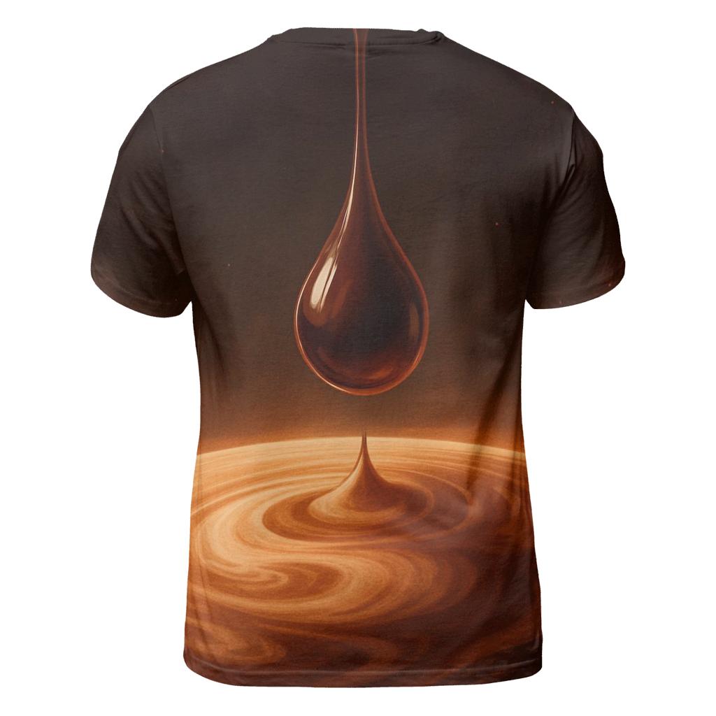 Gravity Drip Horizon statement graphic shirts
