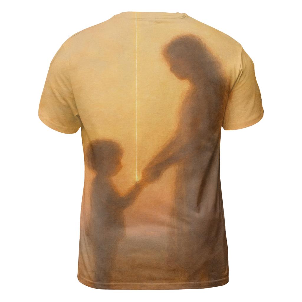 Thread Of Dawn The First Light In Her Childs World artistic all-over print tops