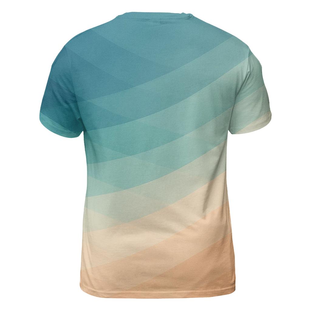 Tidal Prism Gradient custom all-over print shirts