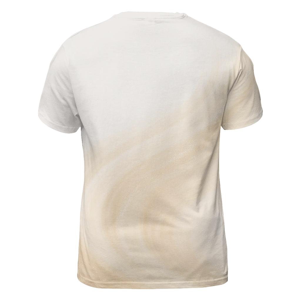 Champagne Aurora Plume statement graphic shirts