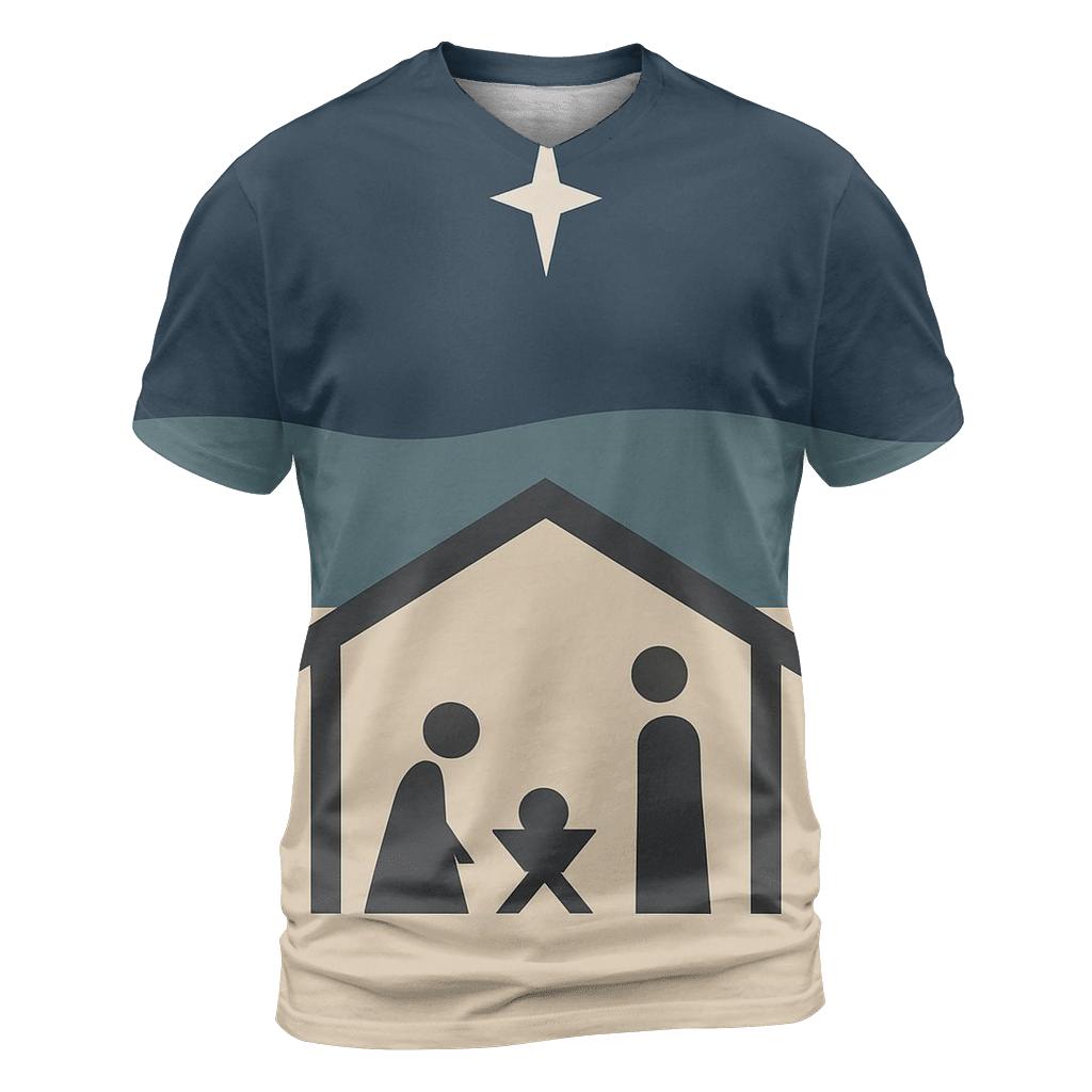 Nativity Silhouette Bands personalized full print shirts