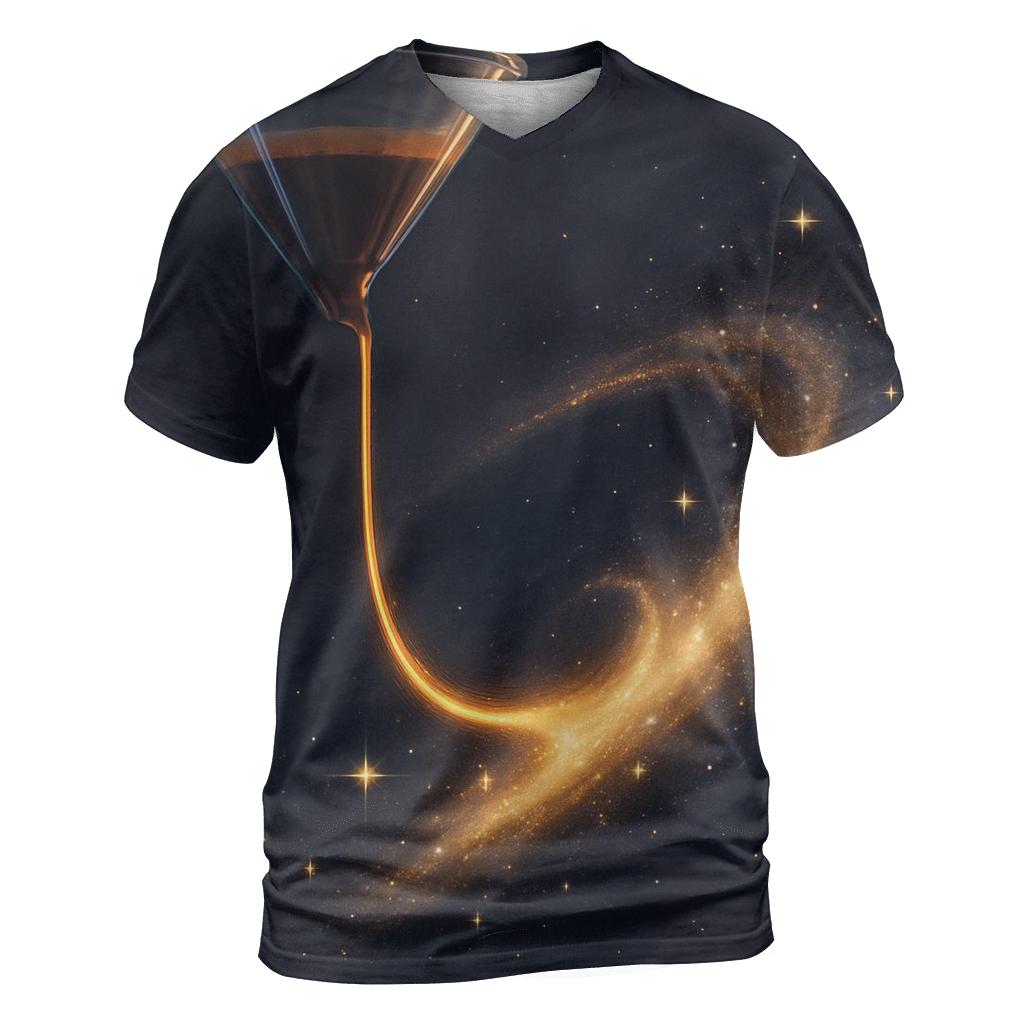 Galactic Pour Over Arc designer pattern shirts