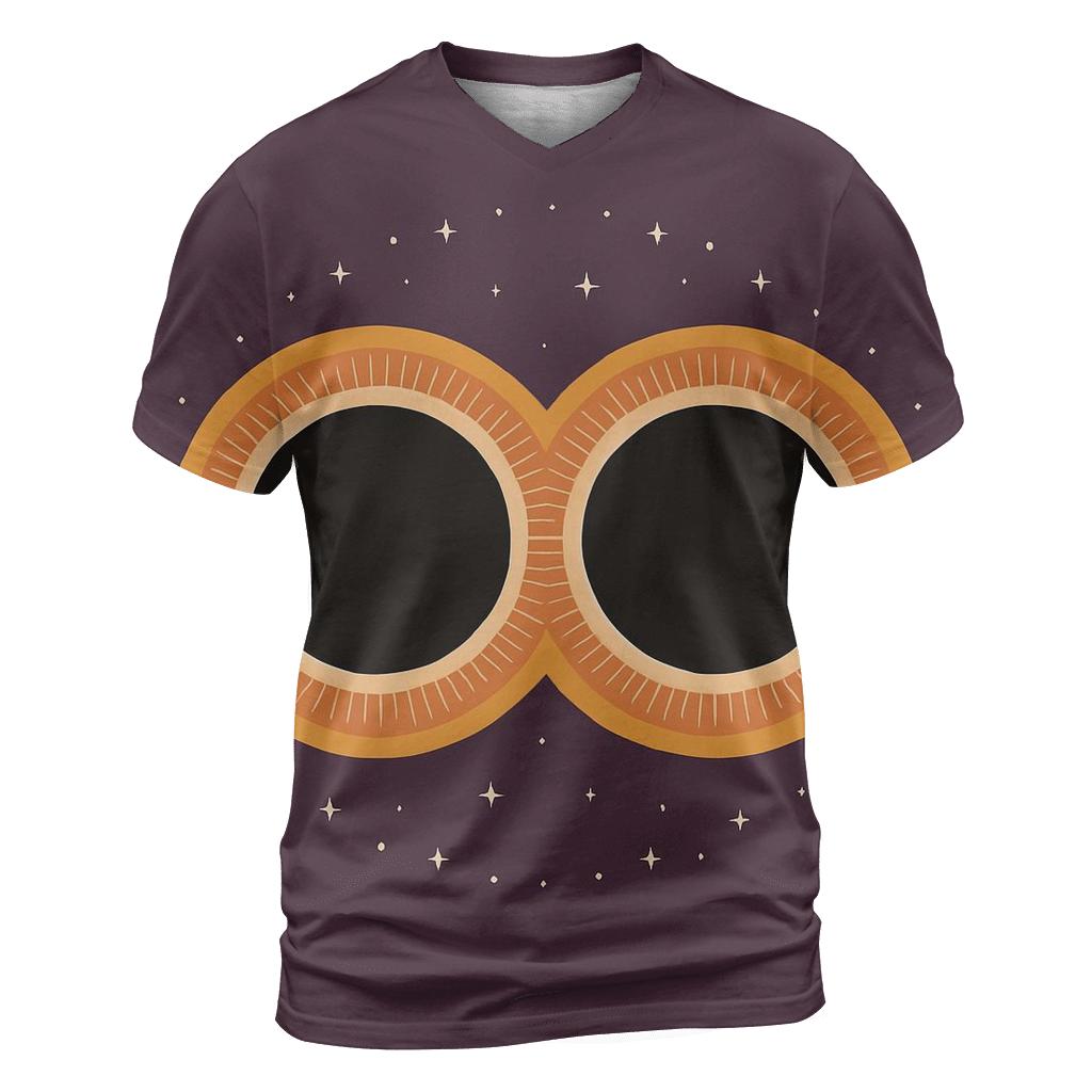 Binary Eclipse Double Corona unique graphic print tees