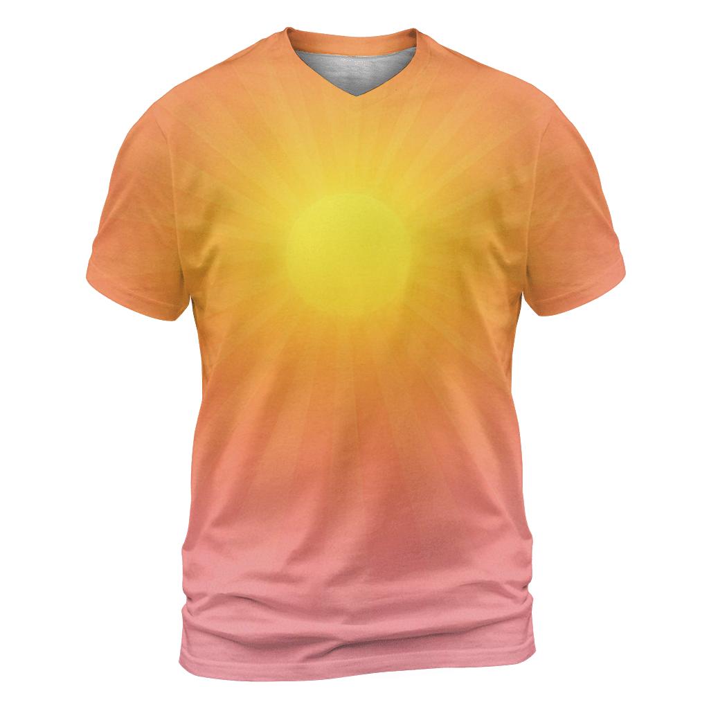 Citrus Sky Gradient designer pattern shirts