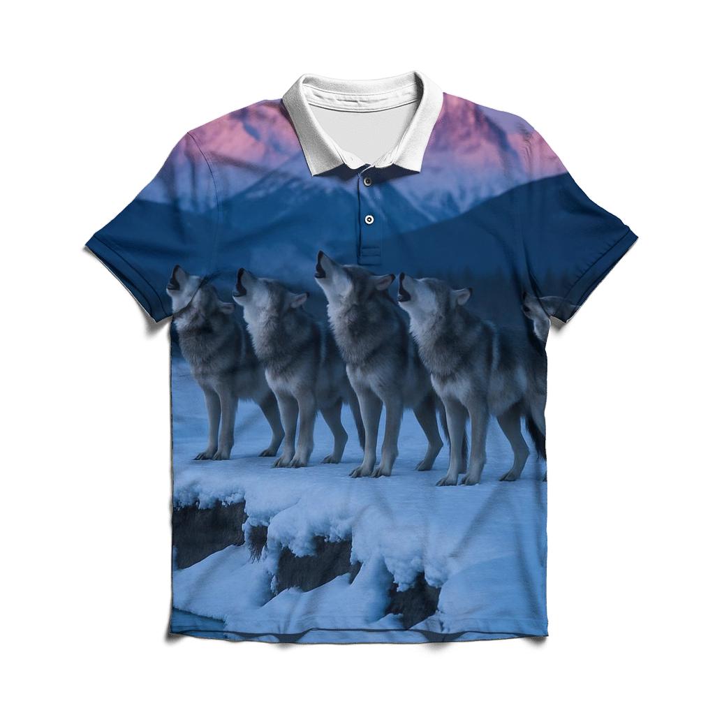 Pack Chorus On Snowy River Cutbank personalized polo shirts