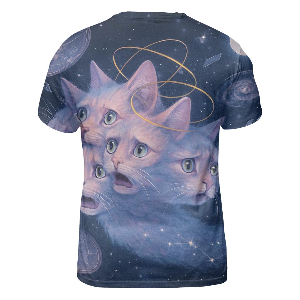 Cat Of Collapsing Timelines custom all-over print shirts