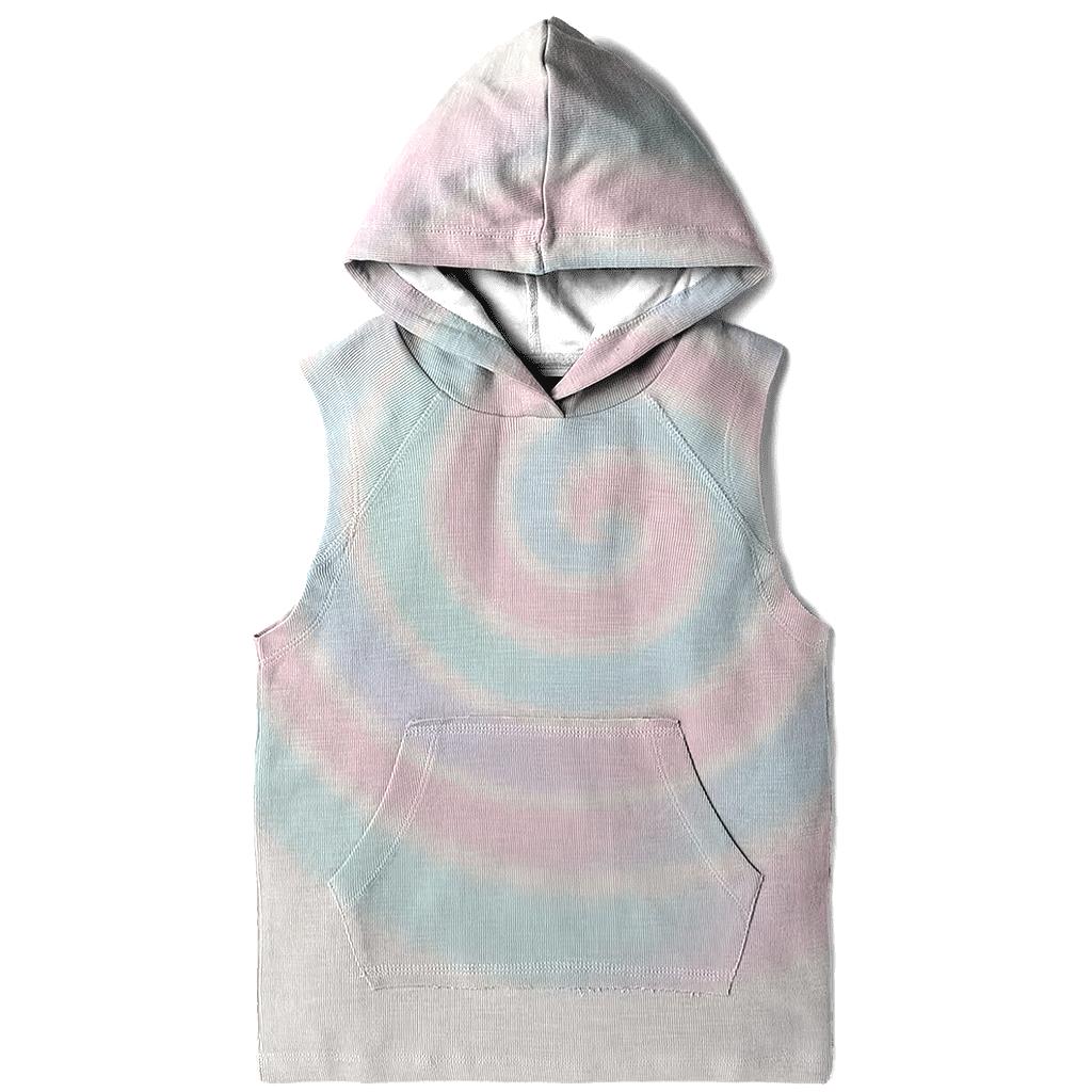 Cotton Candy Cloud Spiral Pastel custom hoodies