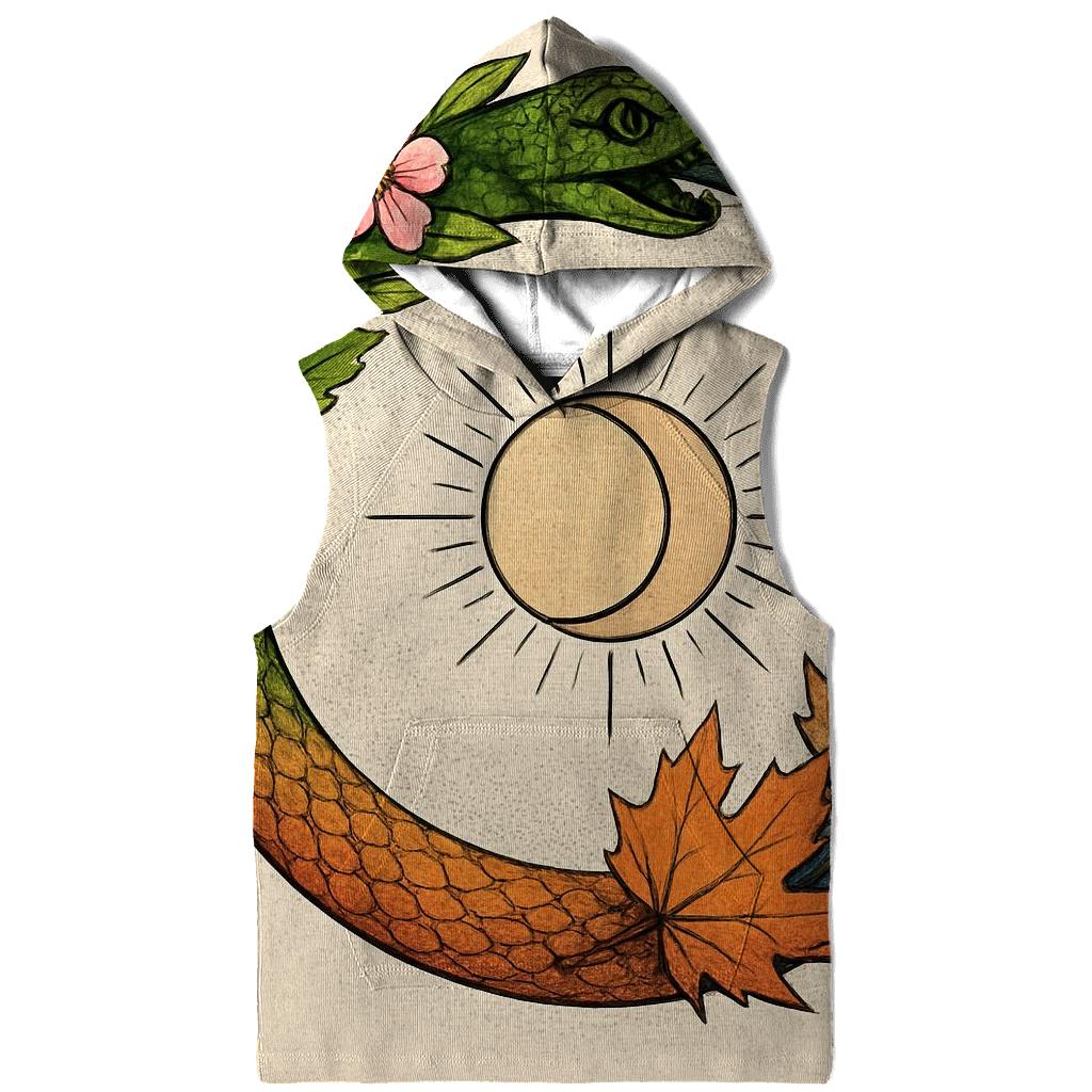 Forest Seasons Ouroboros Ring premium hoodies