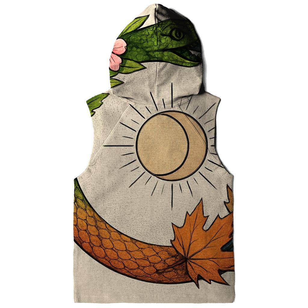 Forest Seasons Ouroboros Ring premium hoodies