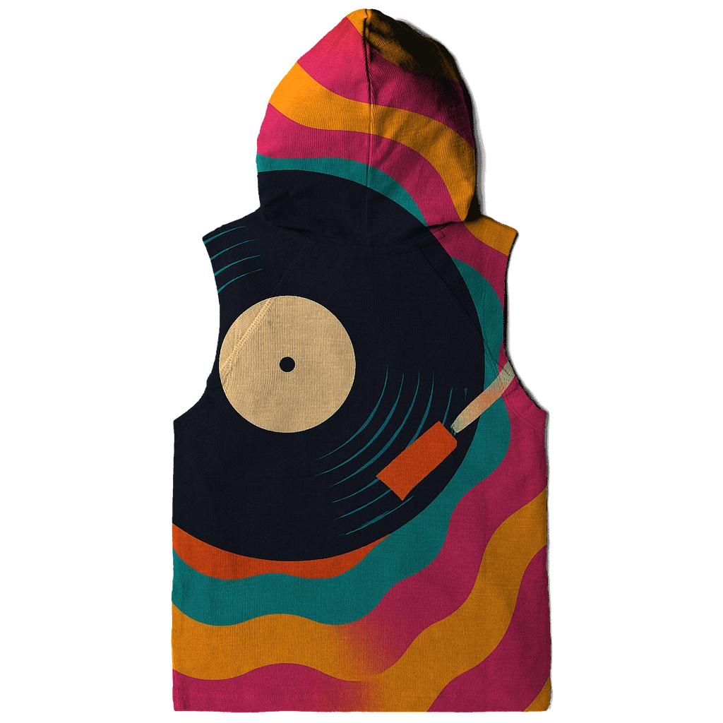 Psychedelic Record Spin hoodie styles
