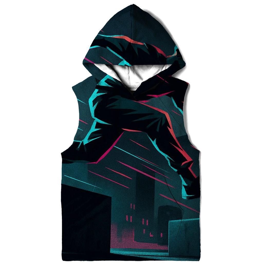 City Night Parkour Run hoodie styles
