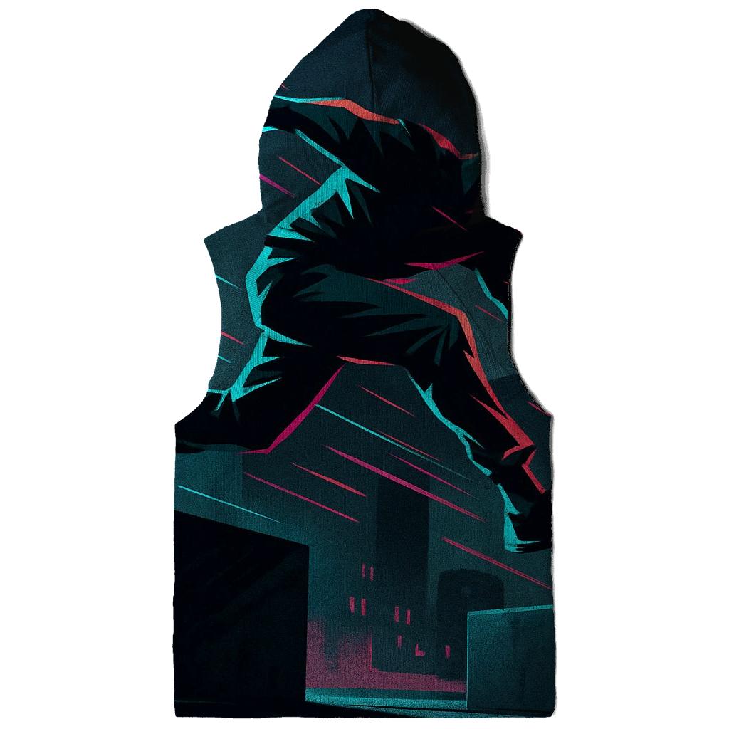City Night Parkour Run hoodie styles