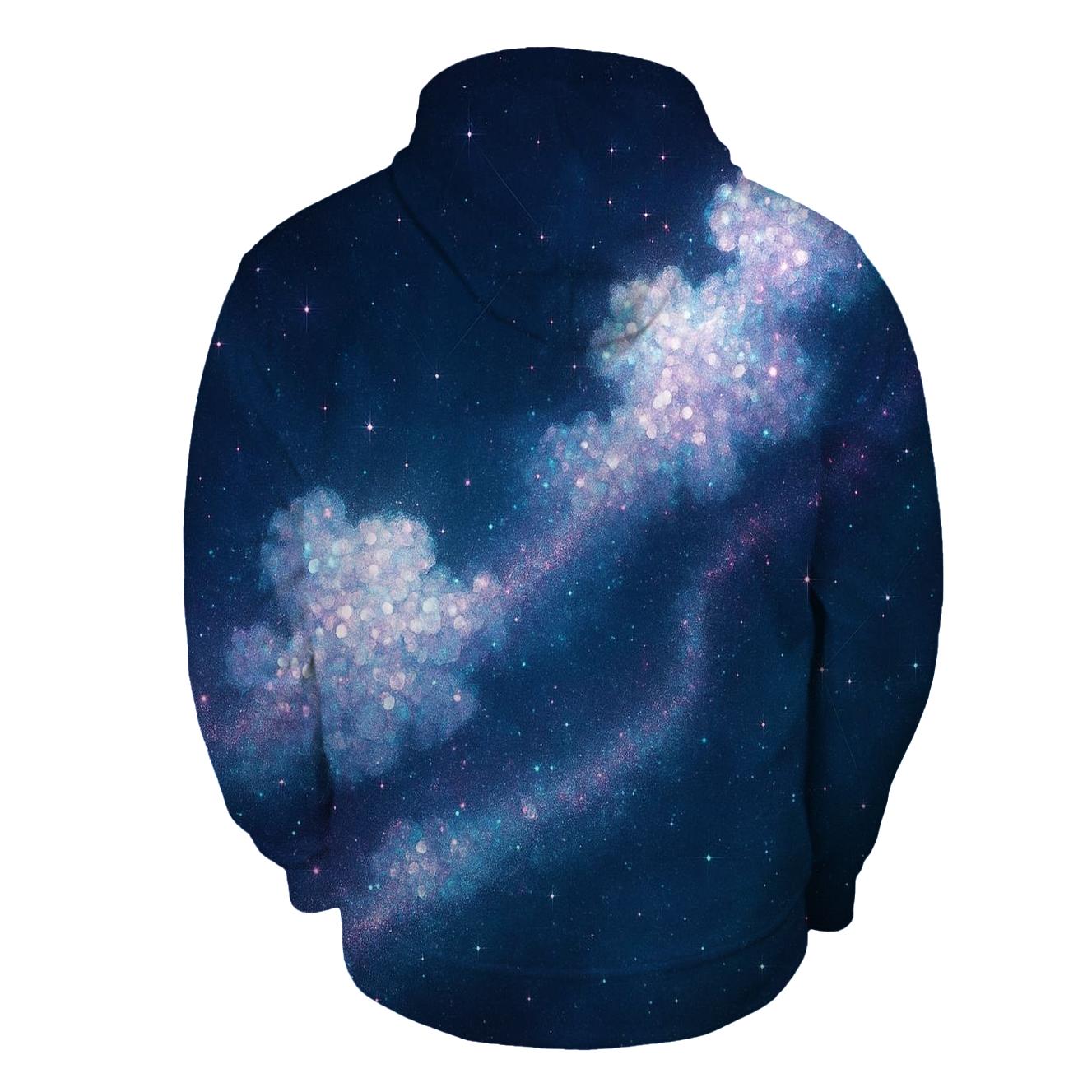 Nebula Sequin Drift designer hoodies