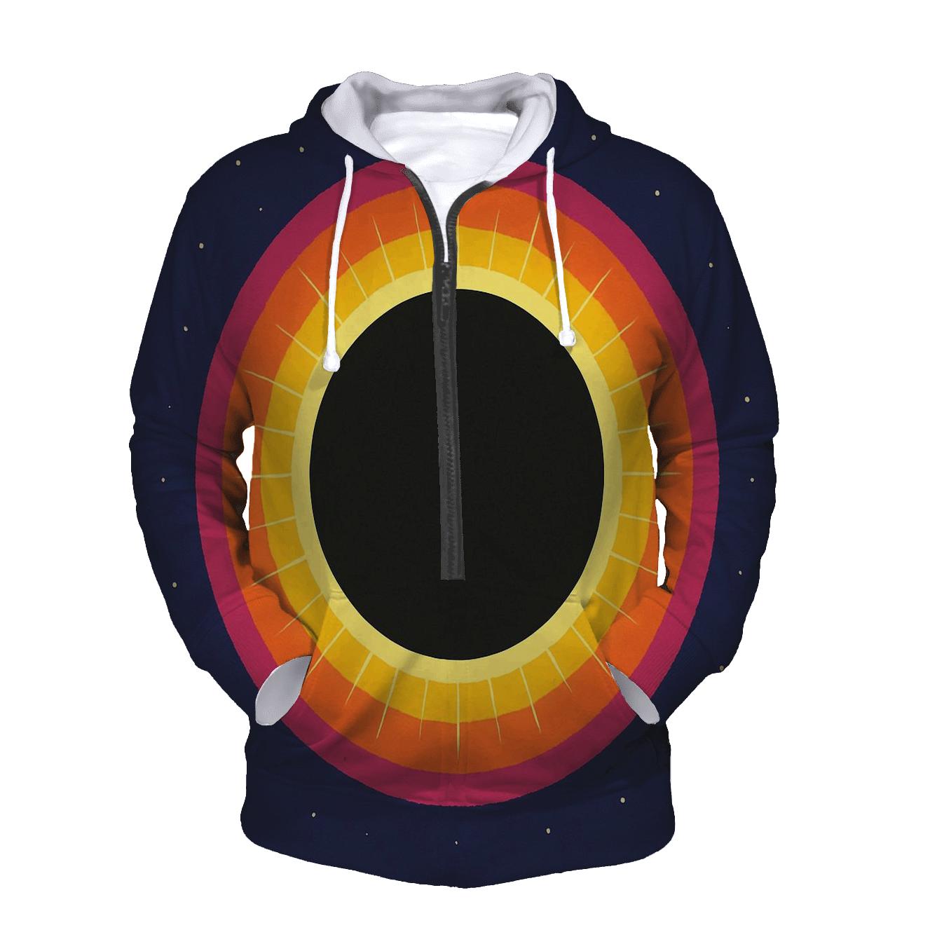 Eclipse Corona Halo Bands custom hoodies