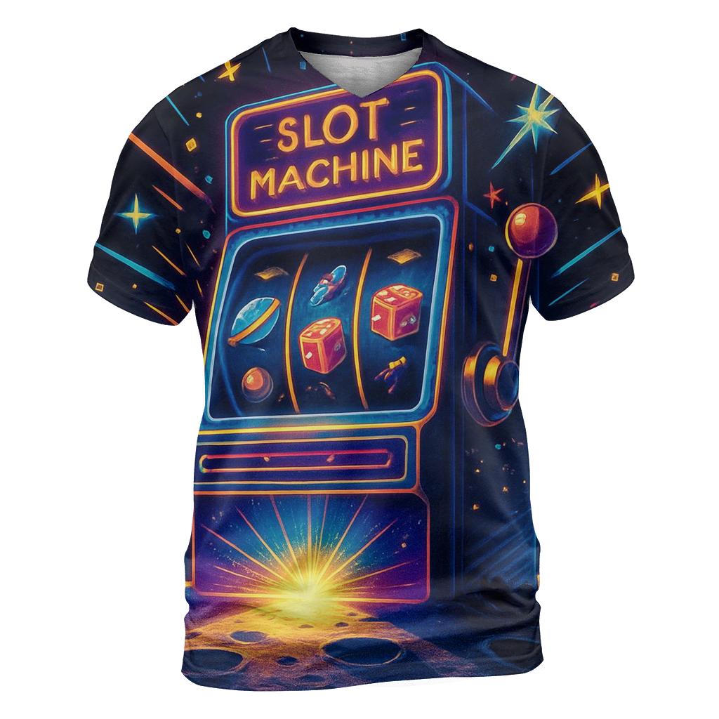 Stargazer Slot Machine custom all-over print shirts