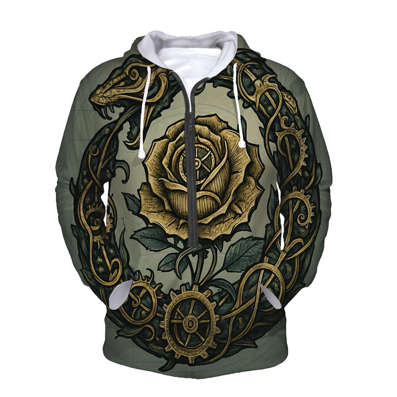 Mechanical Garden Ouroboros heavyweight hoodies
