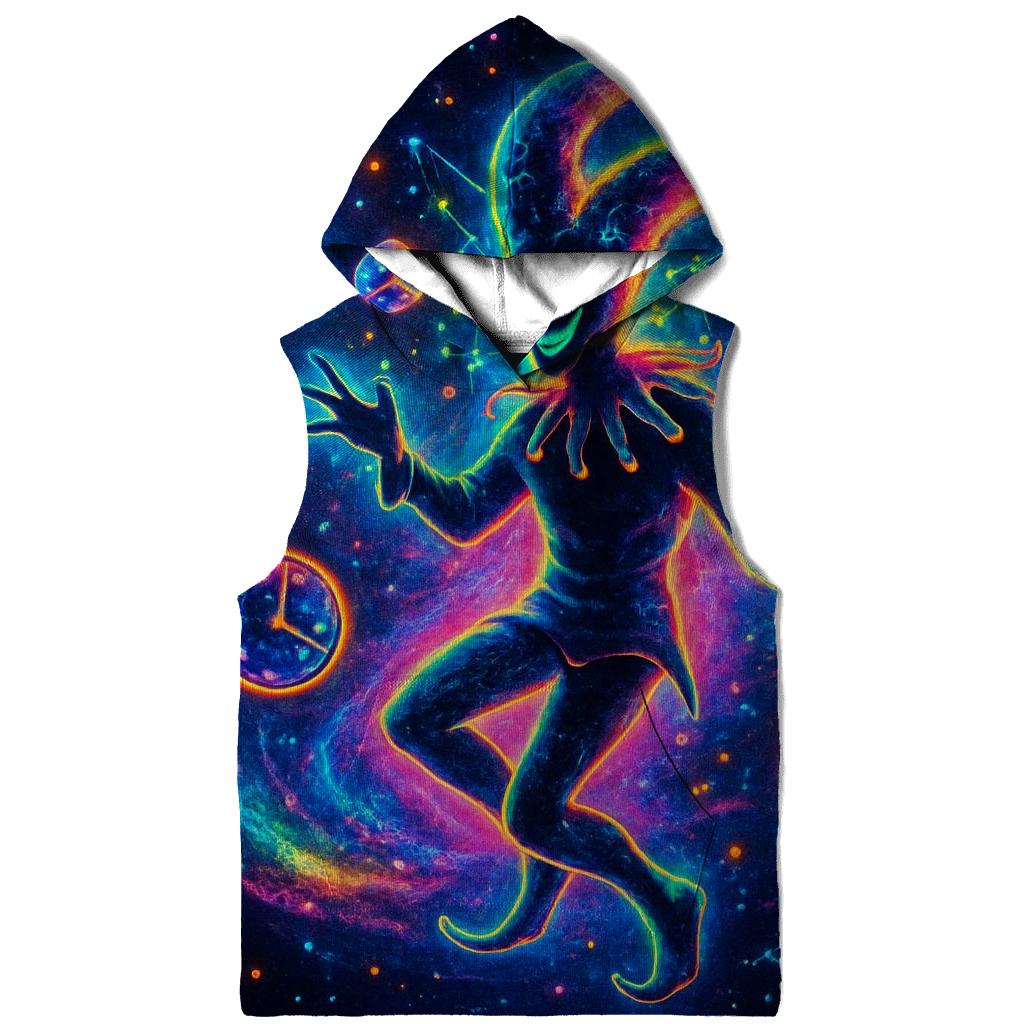 Chaotic Orbit Jester pullover hoodies