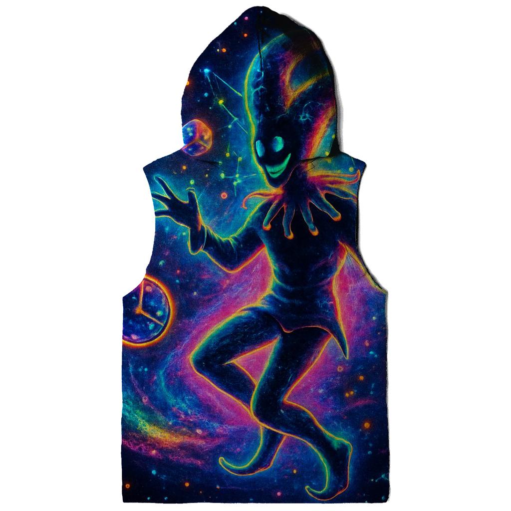 Chaotic Orbit Jester pullover hoodies