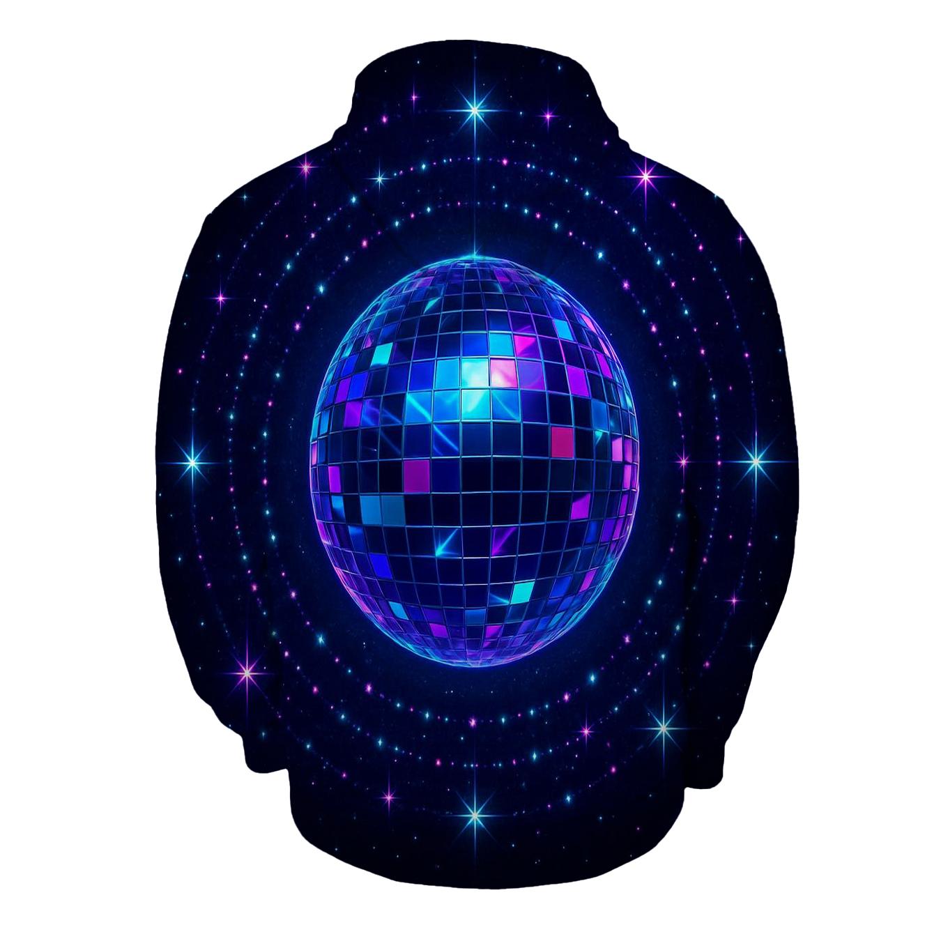 Midnight Disco Halo premium hoodies